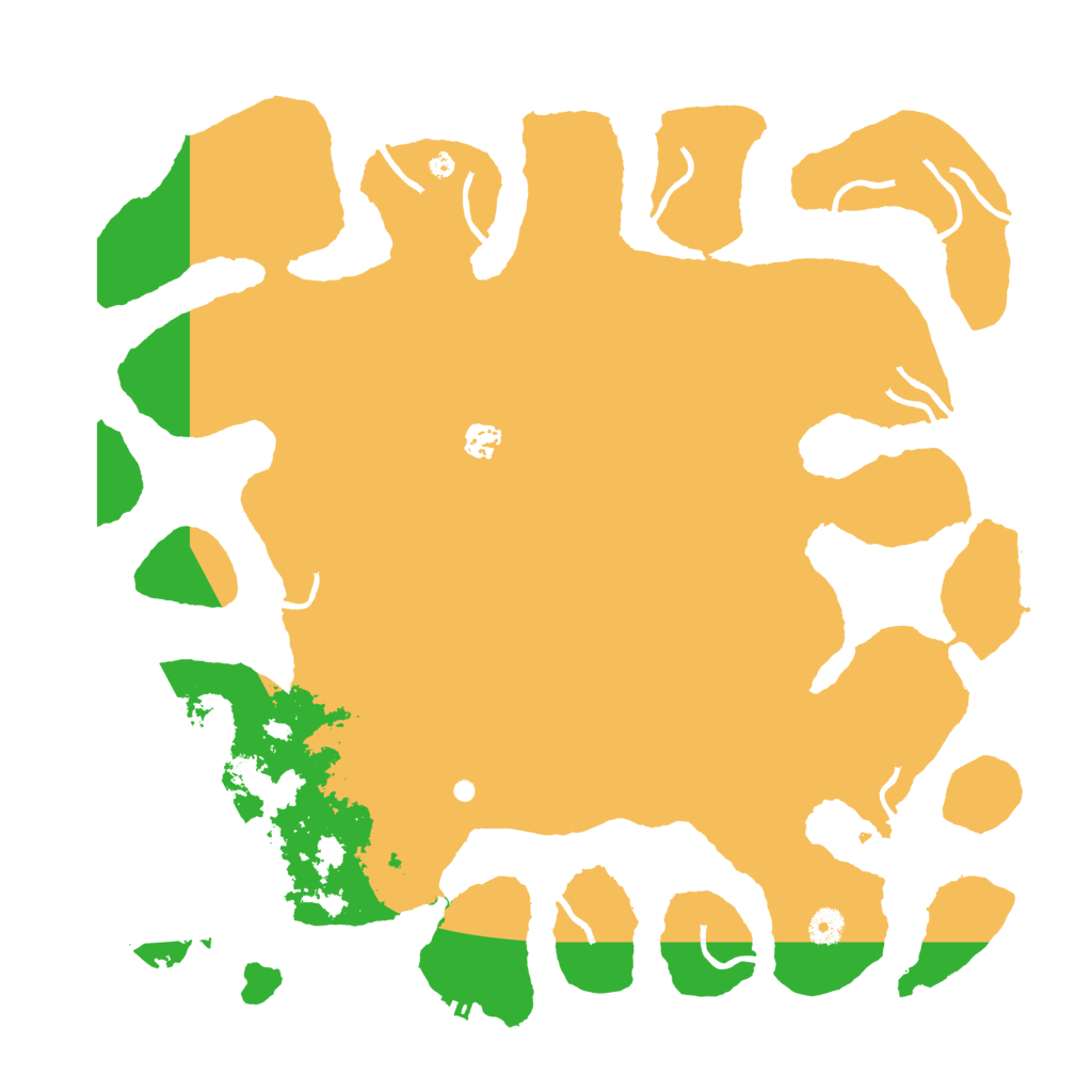 Biome Rust Map: Procedural Map, Size: 4500, Seed: 47786