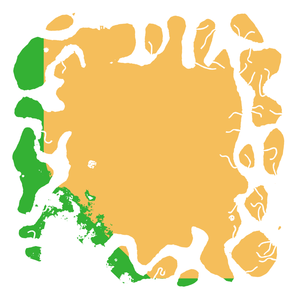 Biome Rust Map: Procedural Map, Size: 5500, Seed: 408