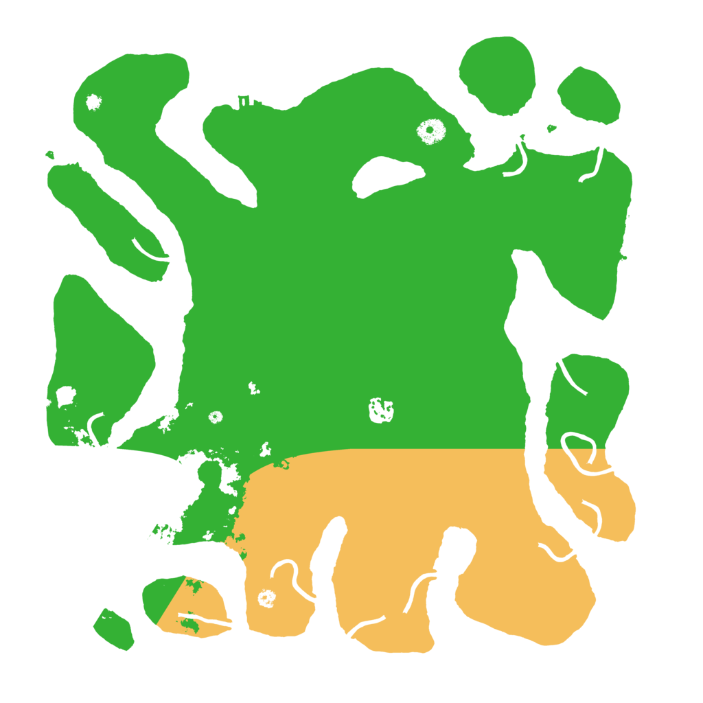 Biome Rust Map: Procedural Map, Size: 4000, Seed: 100187