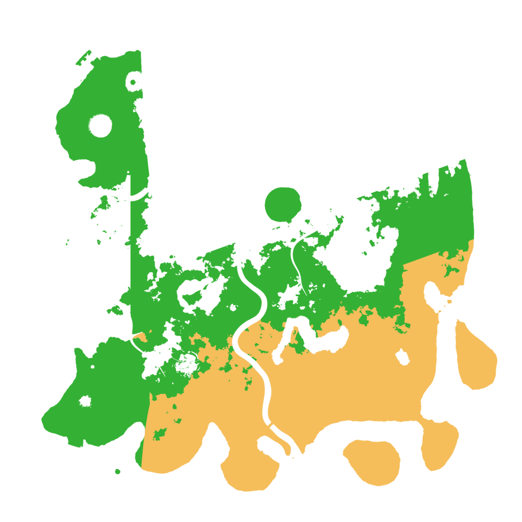 Biome Rust Map: Procedural Map, Size: 4000, Seed: 3546984