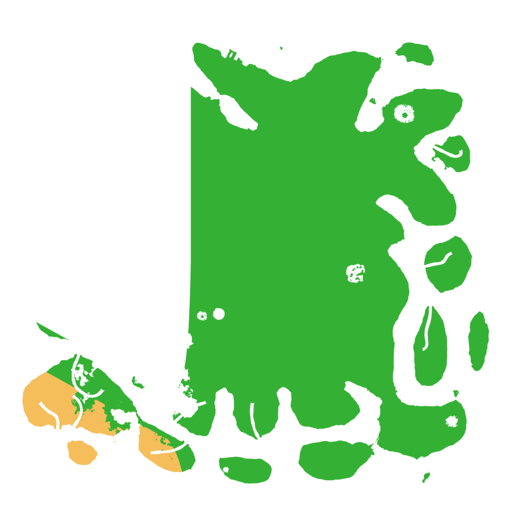 Biome Rust Map: Procedural Map, Size: 4000, Seed: 45455