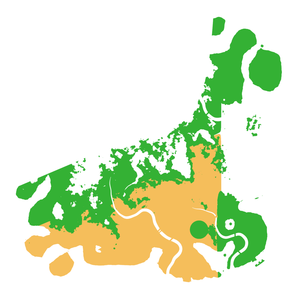Biome Rust Map: Procedural Map, Size: 4250, Seed: 414