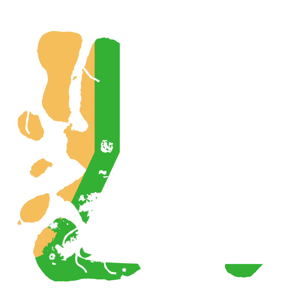 Biome Rust Map: Procedural Map, Size: 3500, Seed: 715288