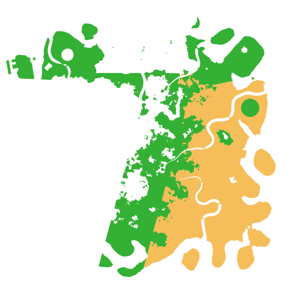Biome Rust Map: Procedural Map, Size: 4250, Seed: 133742069