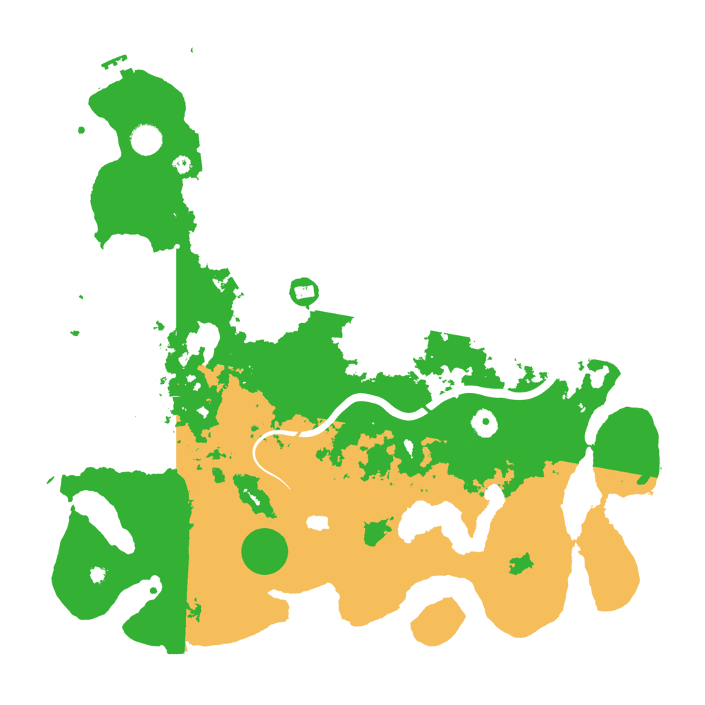 Biome Rust Map: Procedural Map, Size: 4000, Seed: 1848673