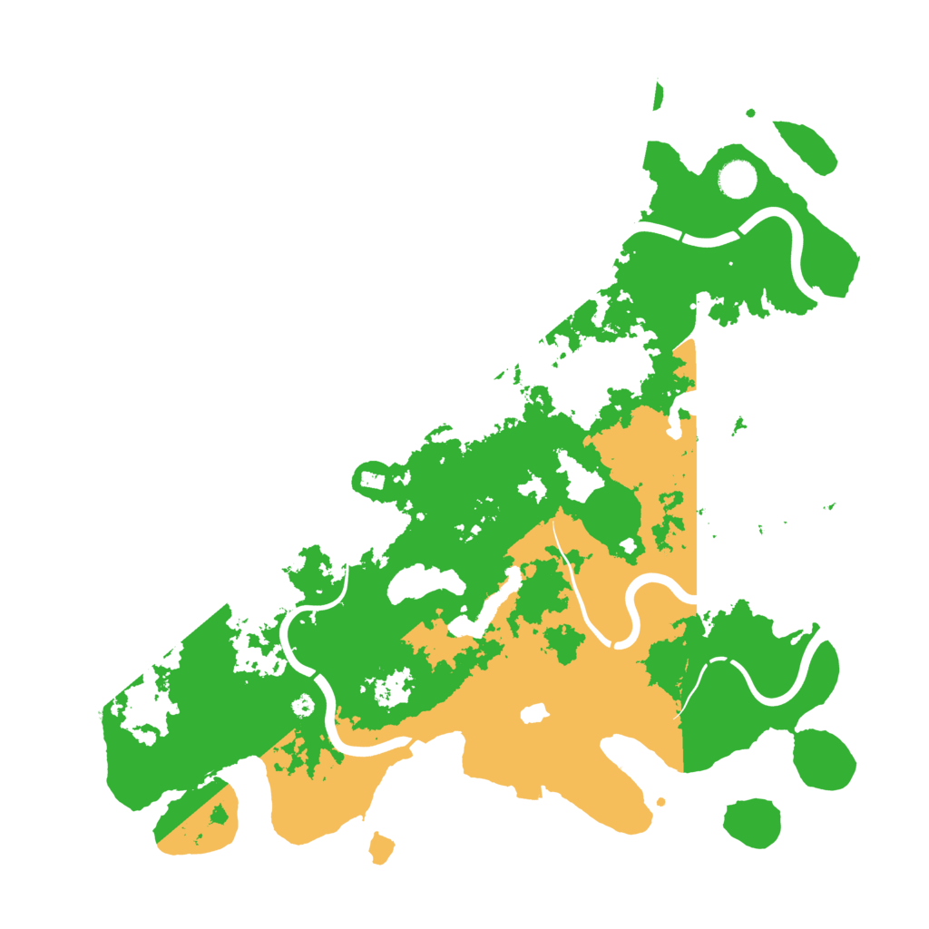 Biome Rust Map: Procedural Map, Size: 4250, Seed: 56432