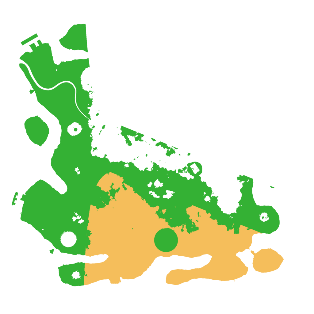 Biome Rust Map: Procedural Map, Size: 3500, Seed: 1412524203