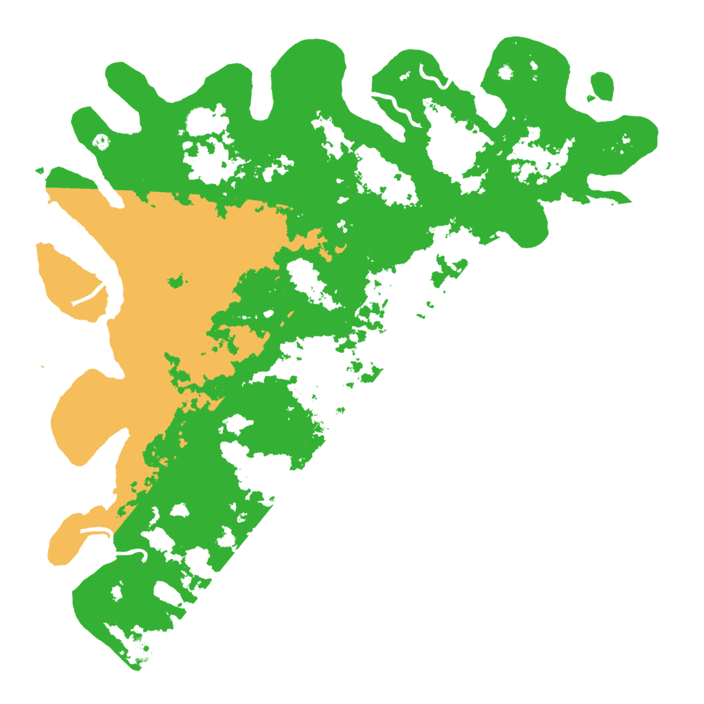 Biome Rust Map: Procedural Map, Size: 4500, Seed: 25684688