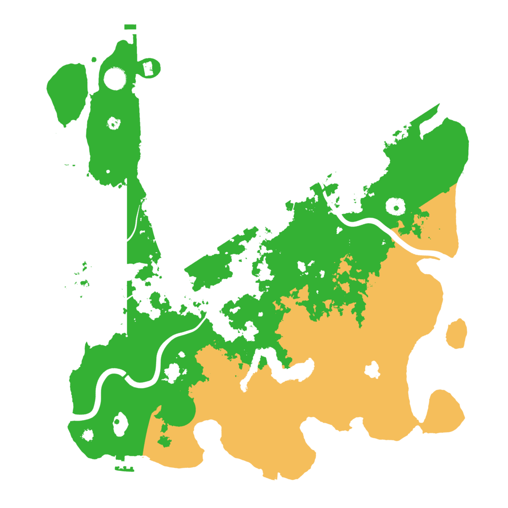Biome Rust Map: Procedural Map, Size: 4000, Seed: 7648523
