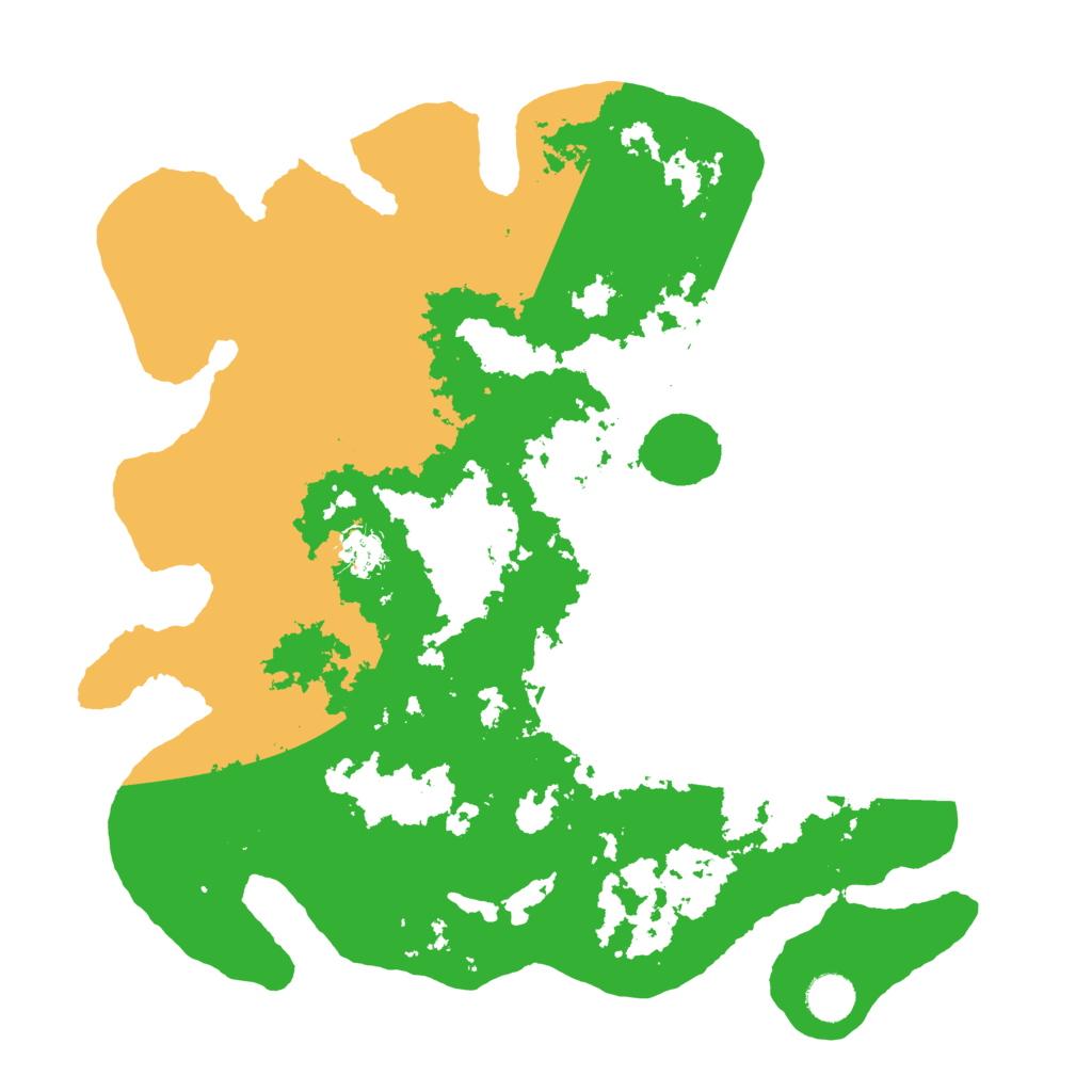 Biome Rust Map: Barren, Size: 4000, Seed: 2001