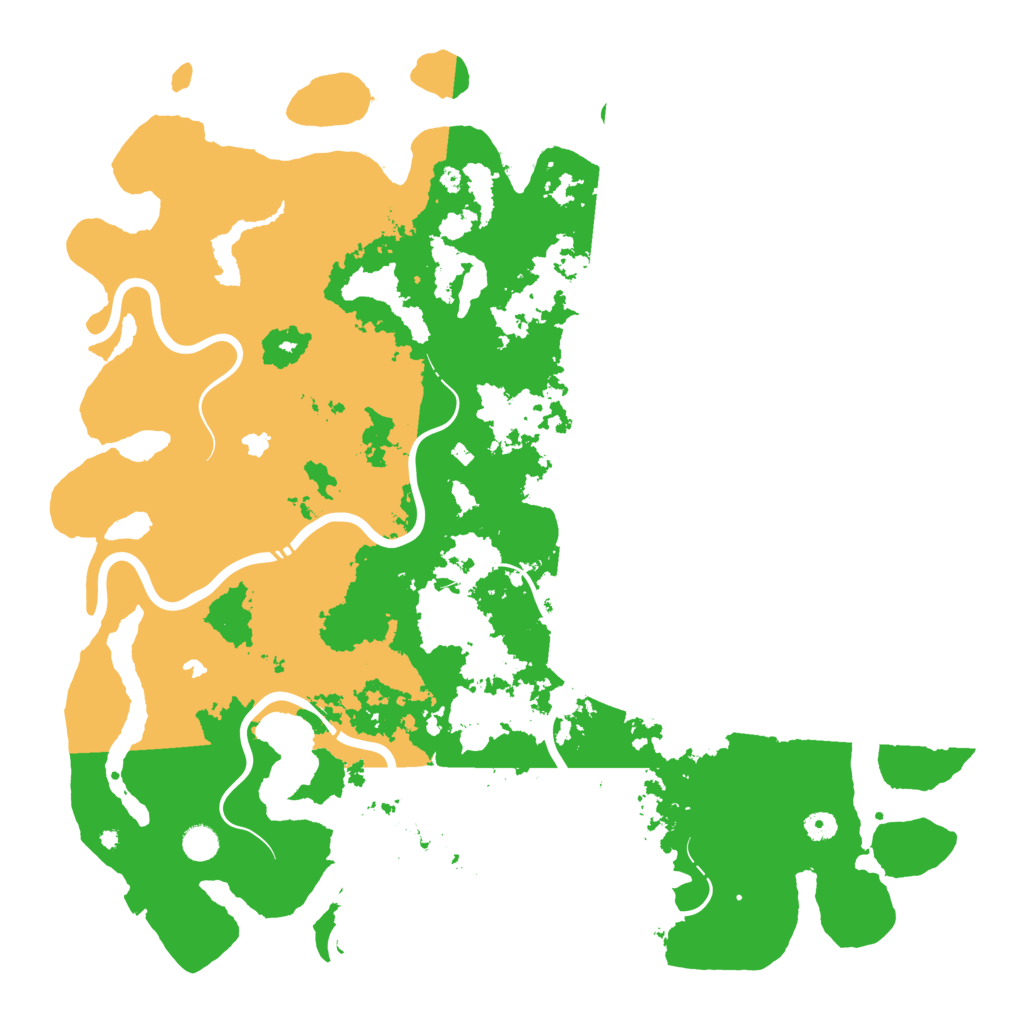 Biome Rust Map: Procedural Map, Size: 5000, Seed: 50150