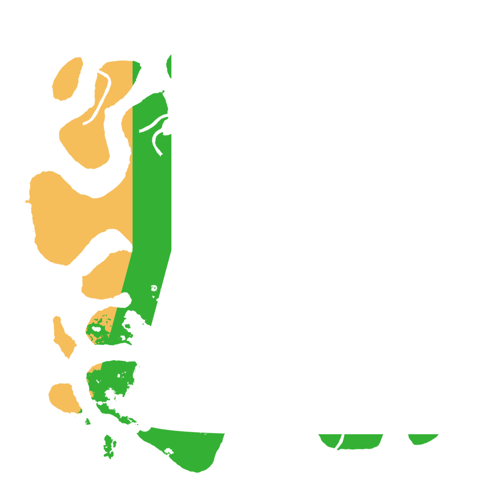 Biome Rust Map: Procedural Map, Size: 4000, Seed: 3578921