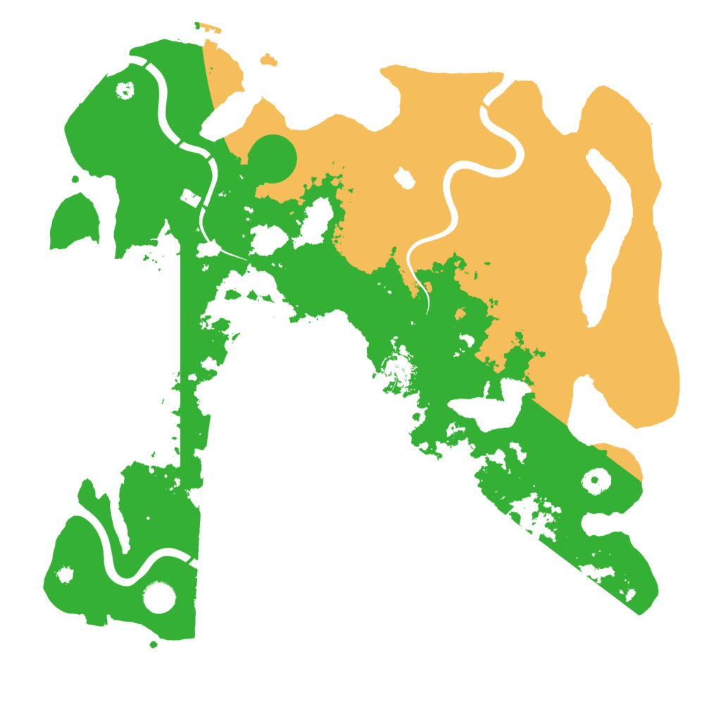 Biome Rust Map: Procedural Map, Size: 4000, Seed: 6541