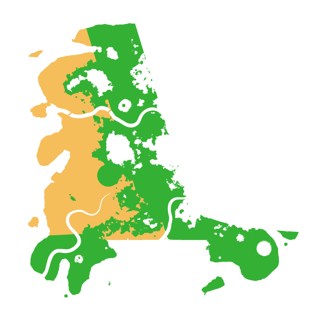 Biome Rust Map: Procedural Map, Size: 3800, Seed: 738