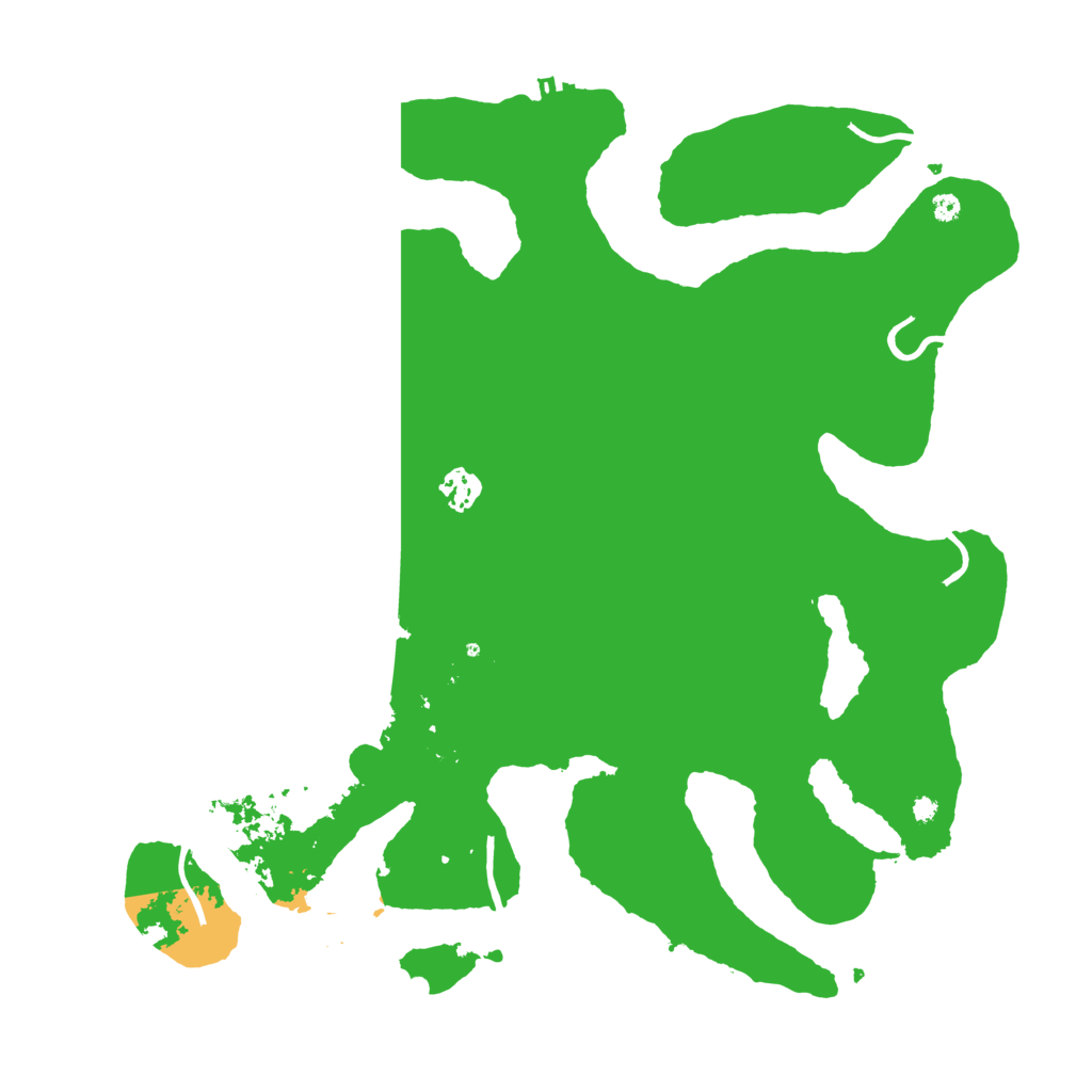 Biome Rust Map: Procedural Map, Size: 4000, Seed: 12980