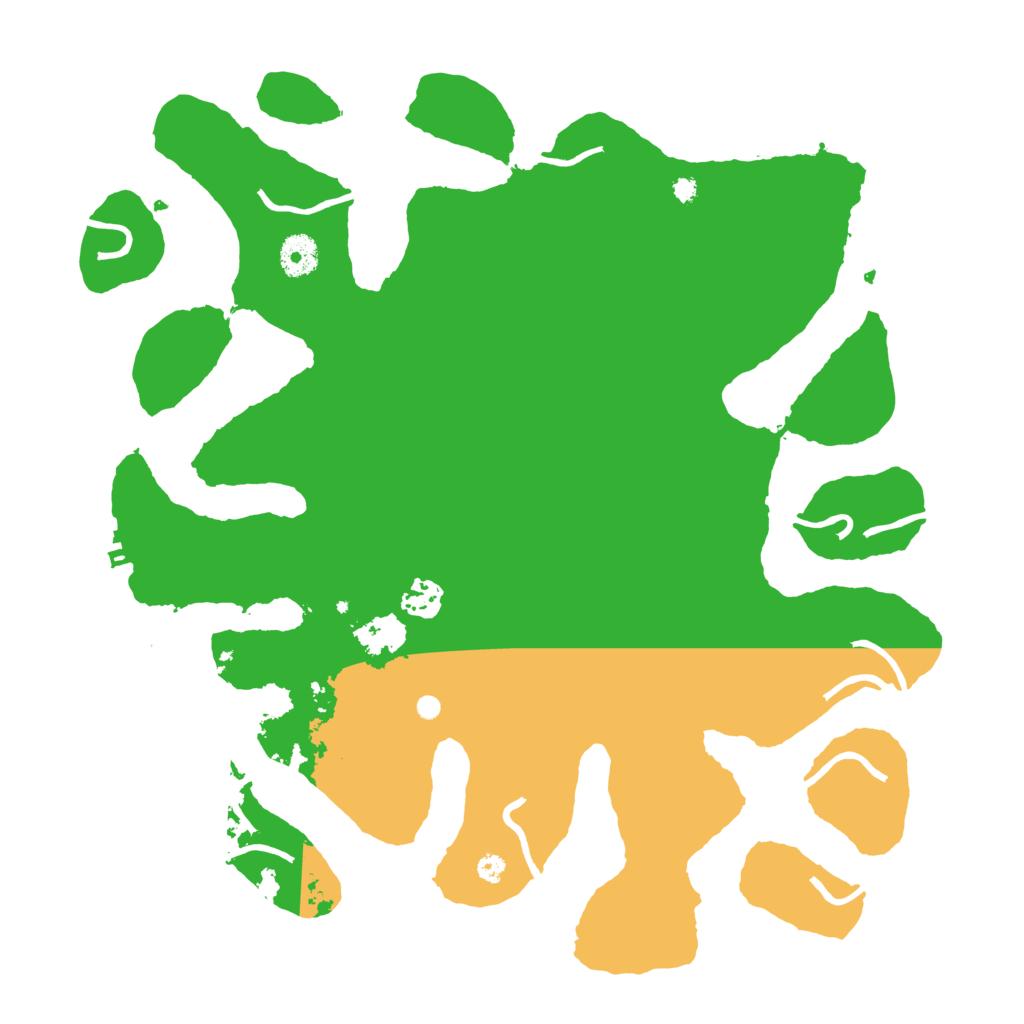 Biome Rust Map: Procedural Map, Size: 3800, Seed: 32282052