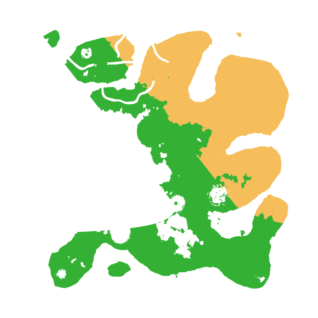 Biome Rust Map: Procedural Map, Size: 3000, Seed: 1001445