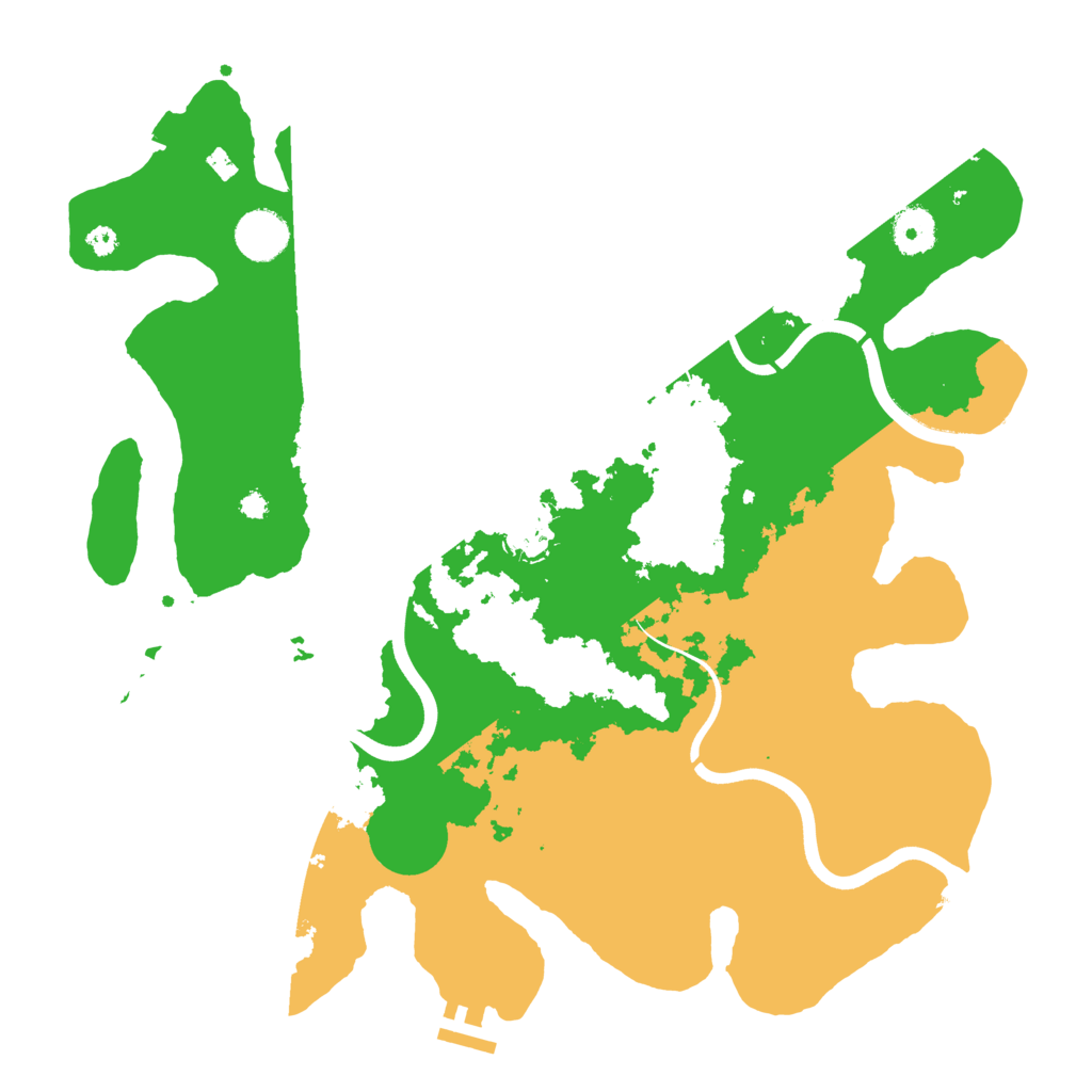 Biome Rust Map: Procedural Map, Size: 3750, Seed: 892235