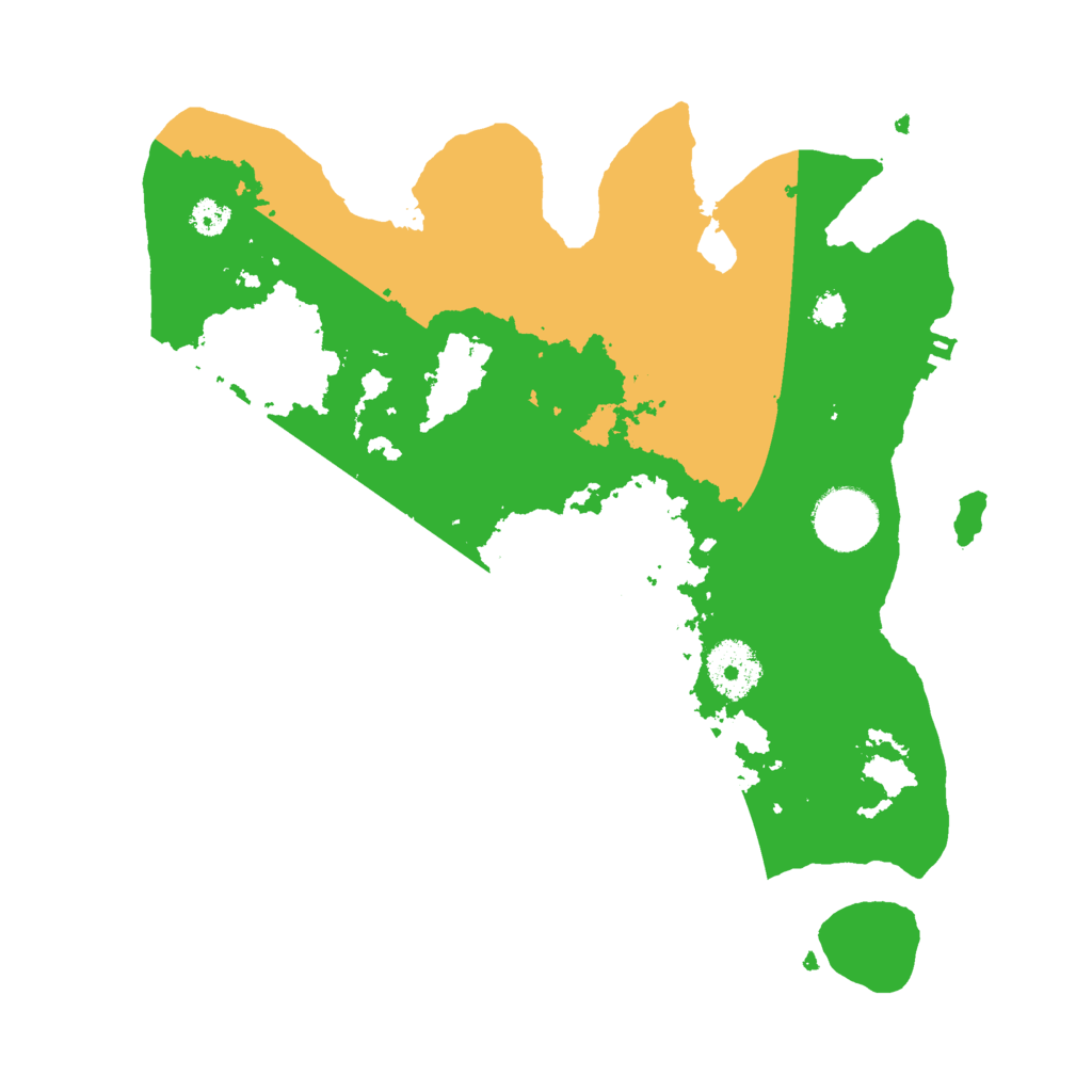 Biome Rust Map: Procedural Map, Size: 3000, Seed: 1841815099