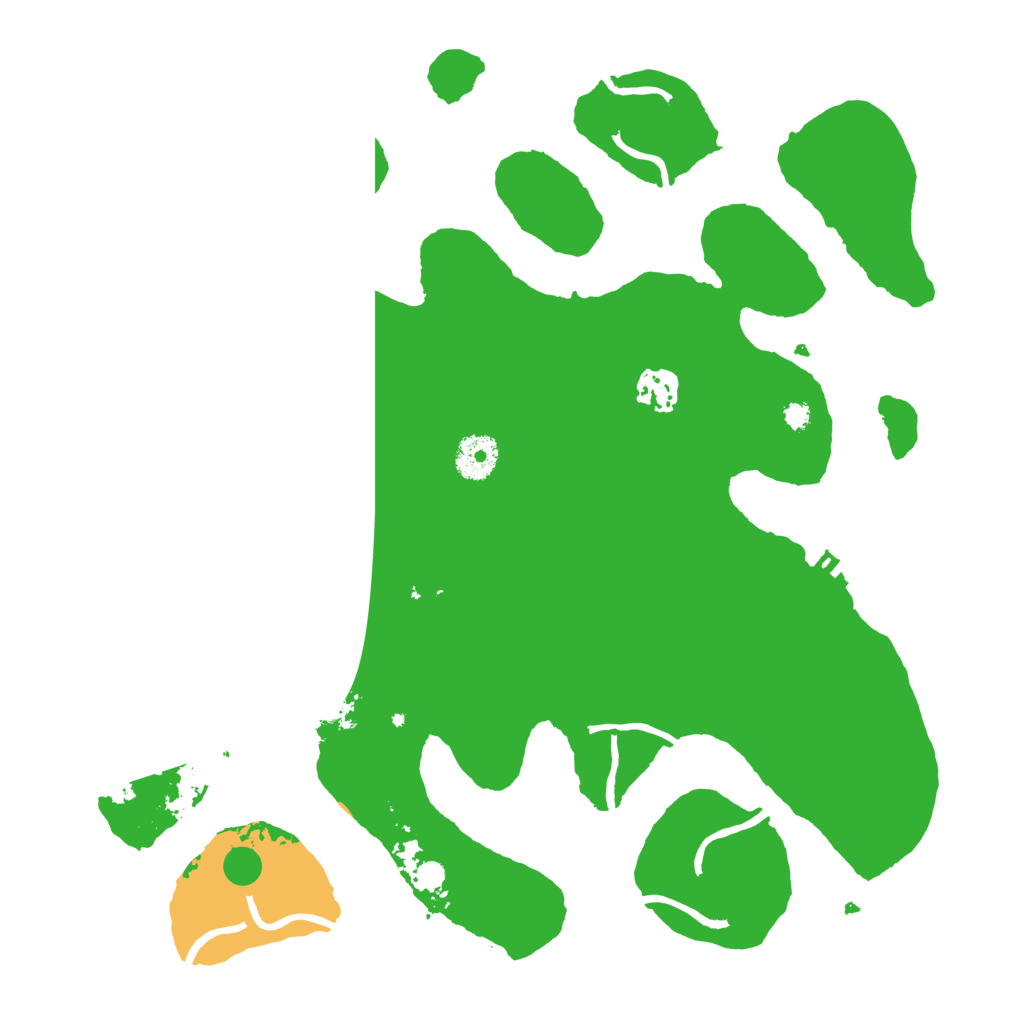 Biome Rust Map: Procedural Map, Size: 3500, Seed: 559024953