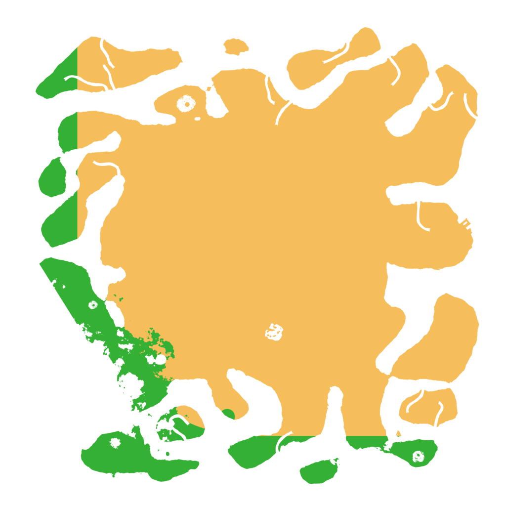 Biome Rust Map: Procedural Map, Size: 4400, Seed: 1760304228