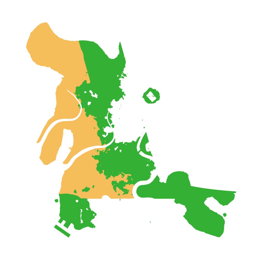 Biome Rust Map: Procedural Map, Size: 3000, Seed: 2082633229