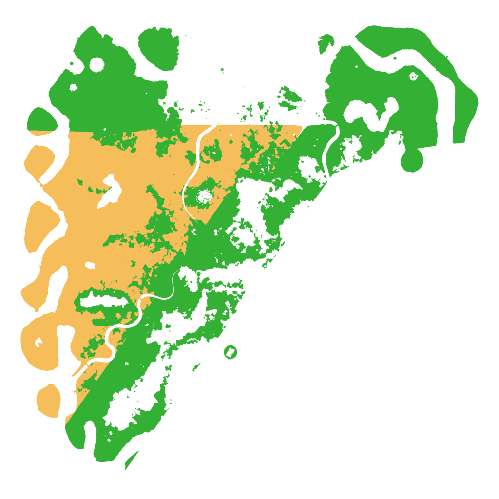 Biome Rust Map: Procedural Map, Size: 6000, Seed: 351
