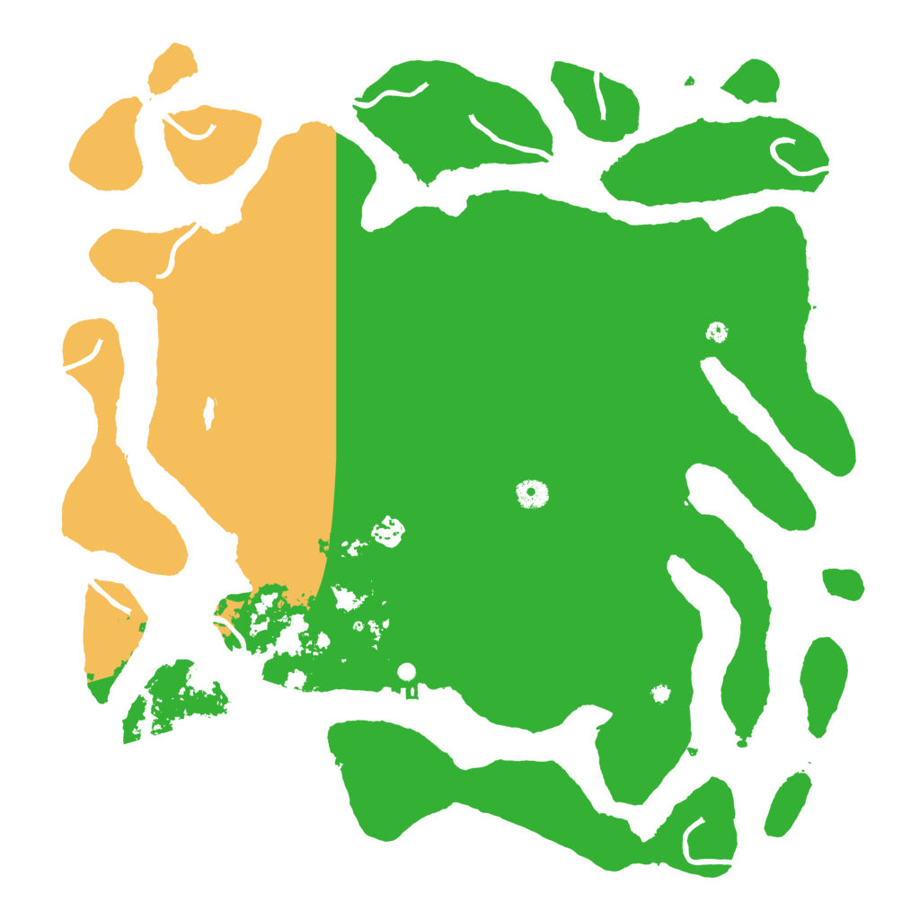 Biome Rust Map: Procedural Map, Size: 4500, Seed: 2930915