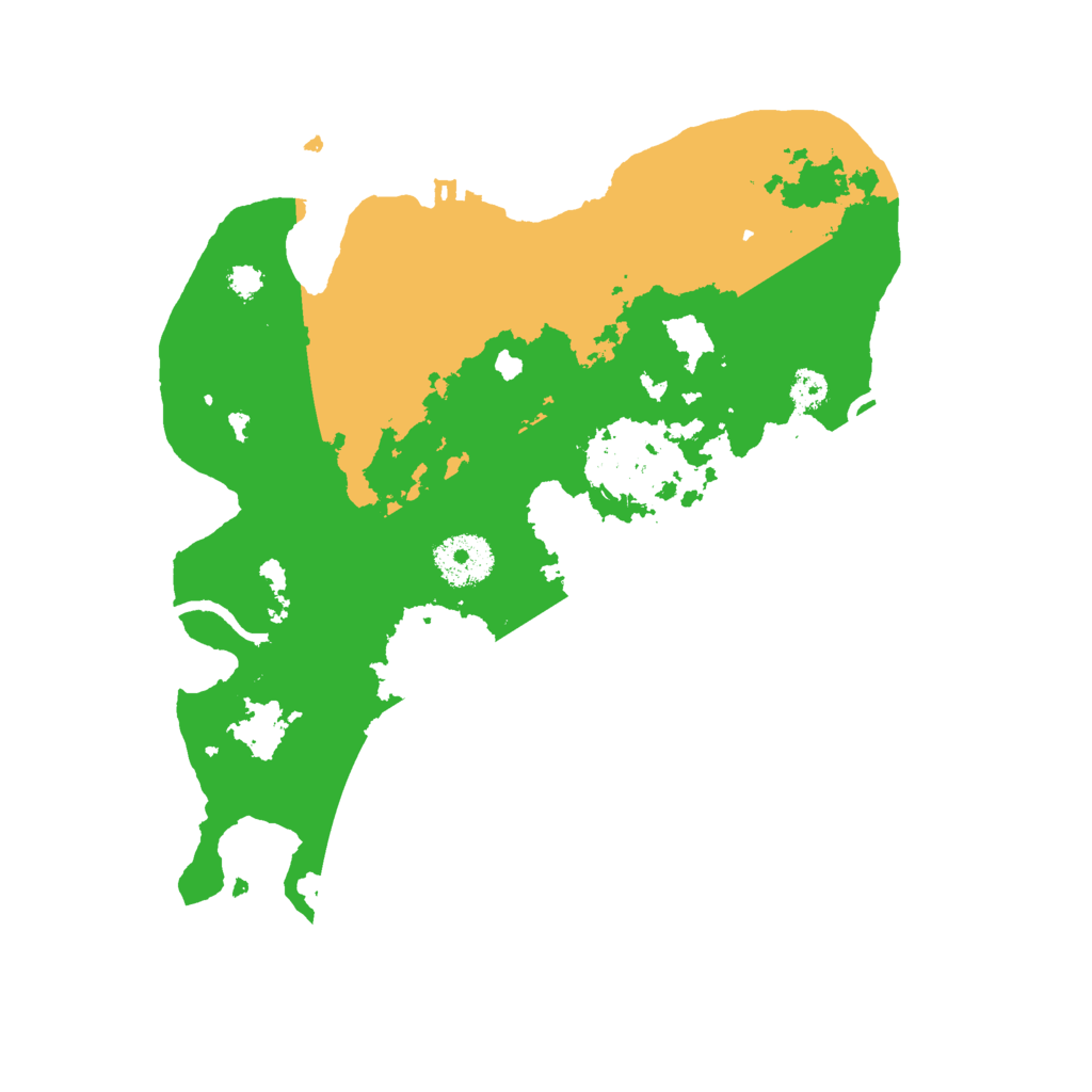 Biome Rust Map: Procedural Map, Size: 3000, Seed: 65530