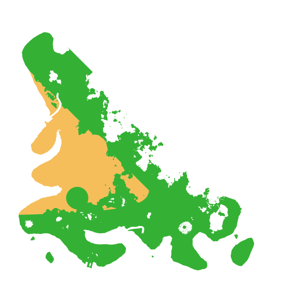 Biome Rust Map: Procedural Map, Size: 3500, Seed: 6578912