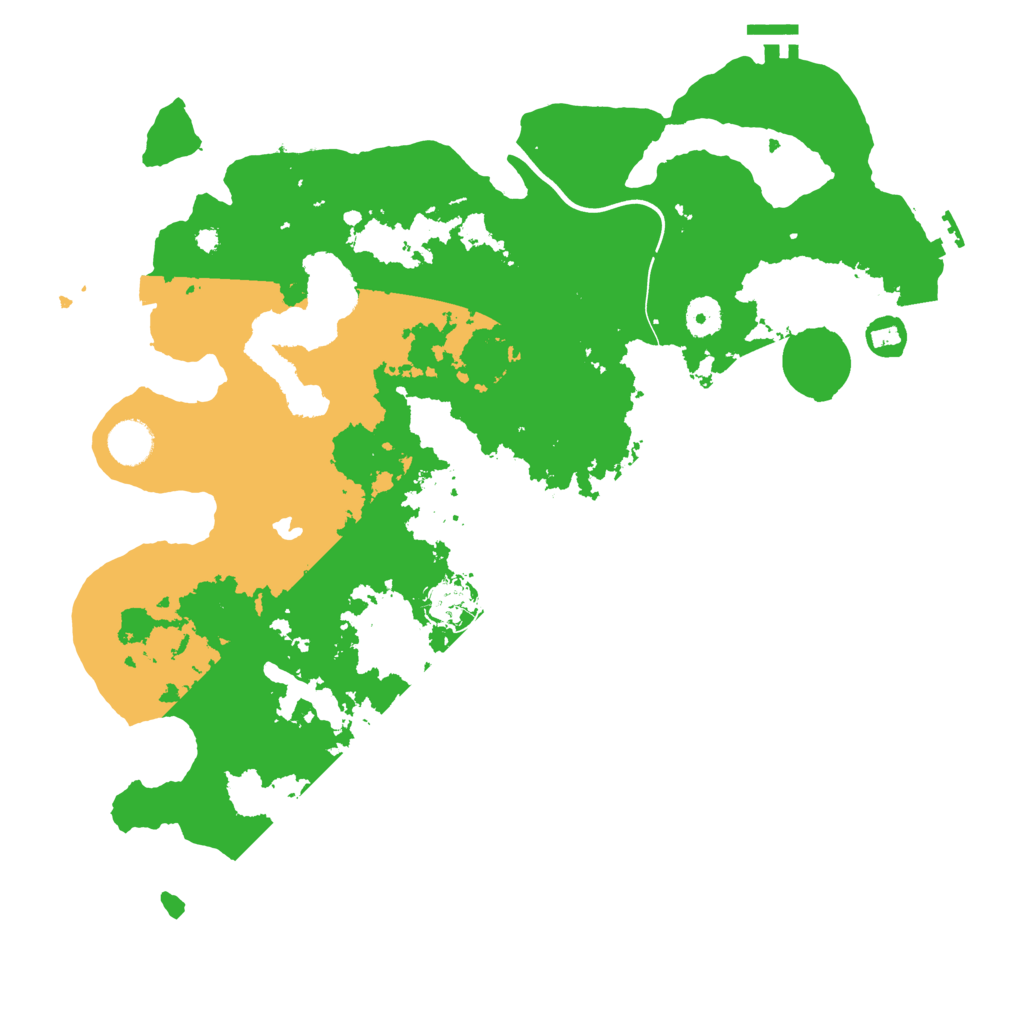 Biome Rust Map: Procedural Map, Size: 4000, Seed: 226365739