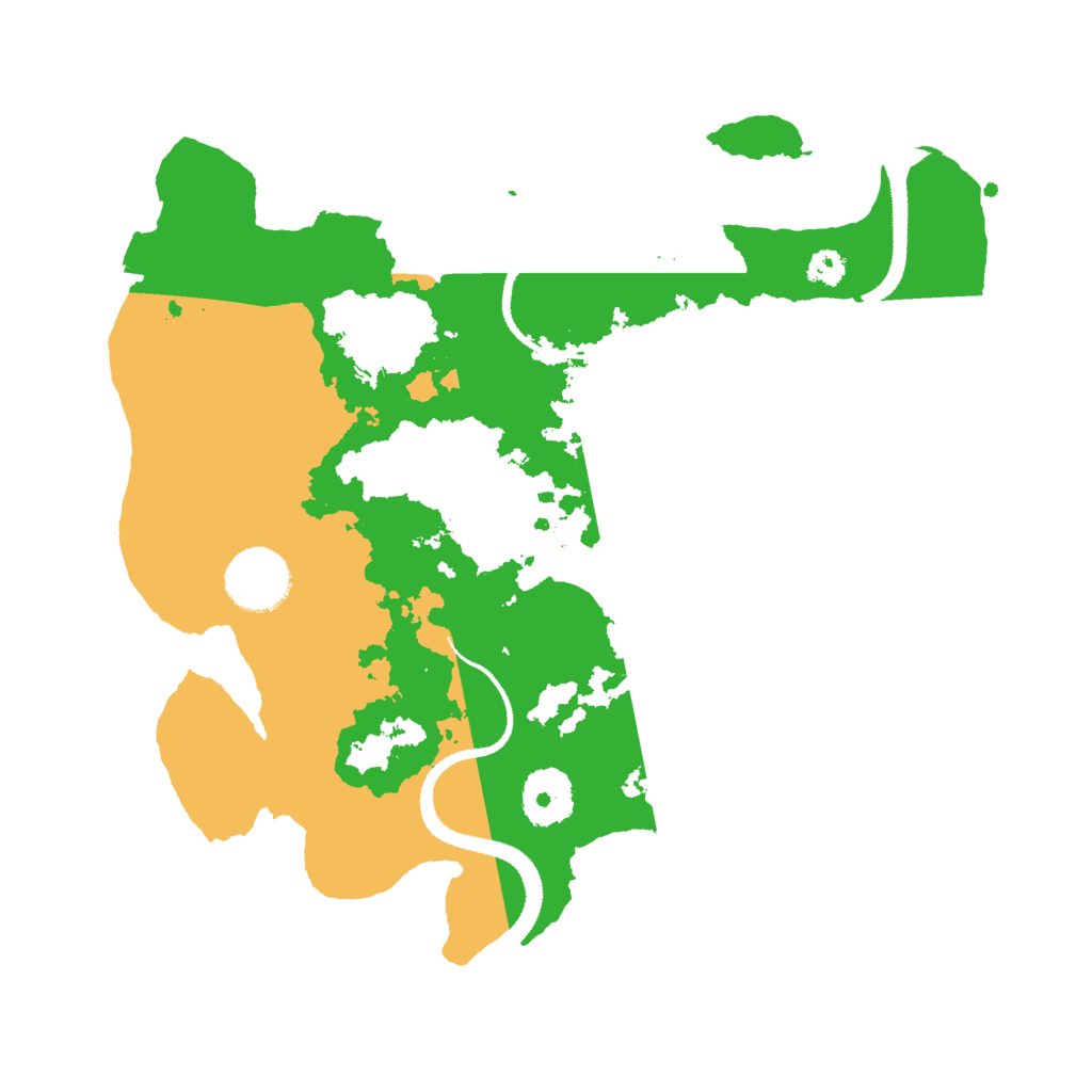 Biome Rust Map: Procedural Map, Size: 3000, Seed: 10350476