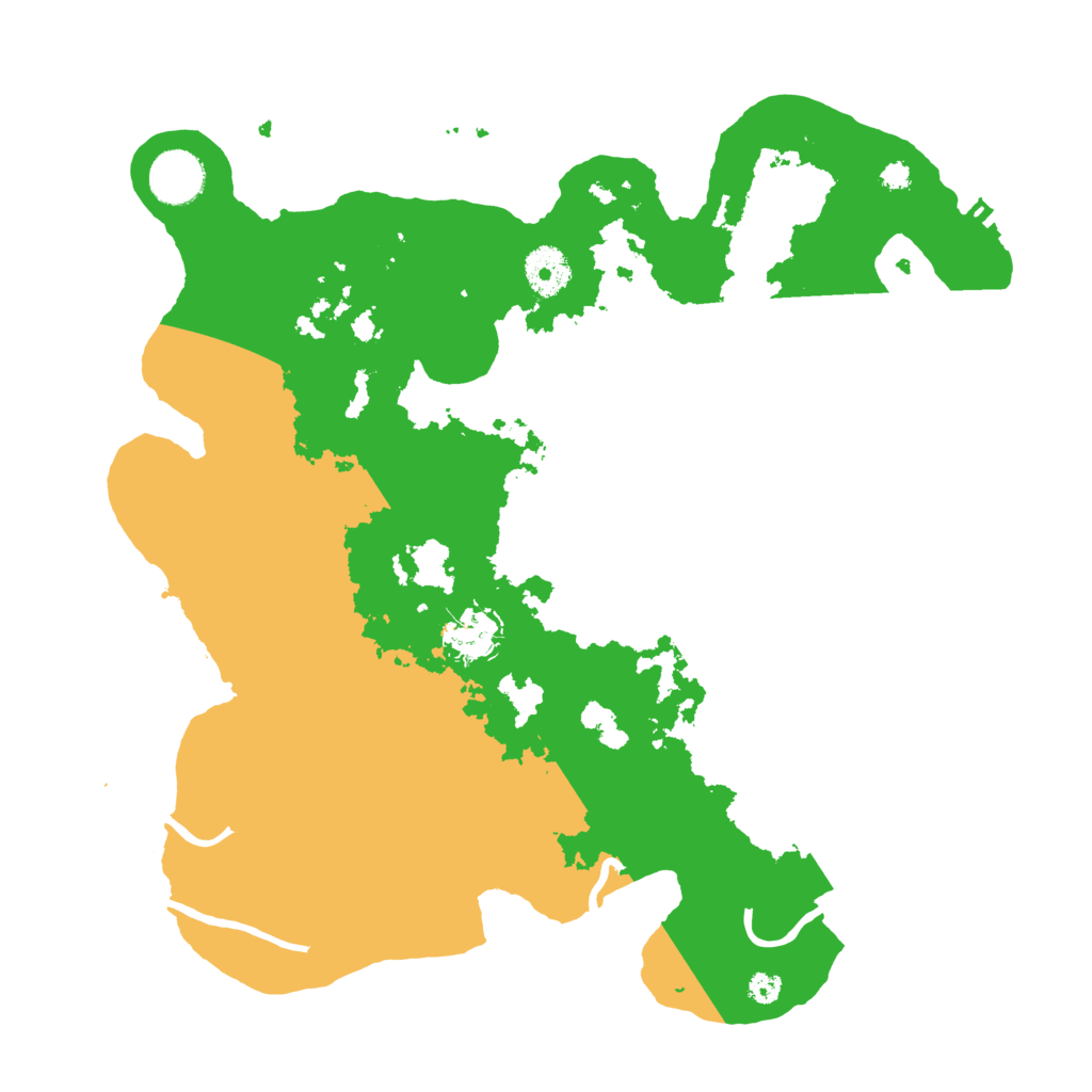 Biome Rust Map: Procedural Map, Size: 3500, Seed: 1320440494