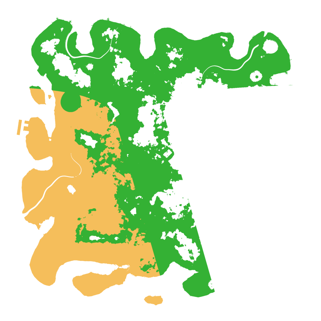 Biome Rust Map: Procedural Map, Size: 4250, Seed: 32258