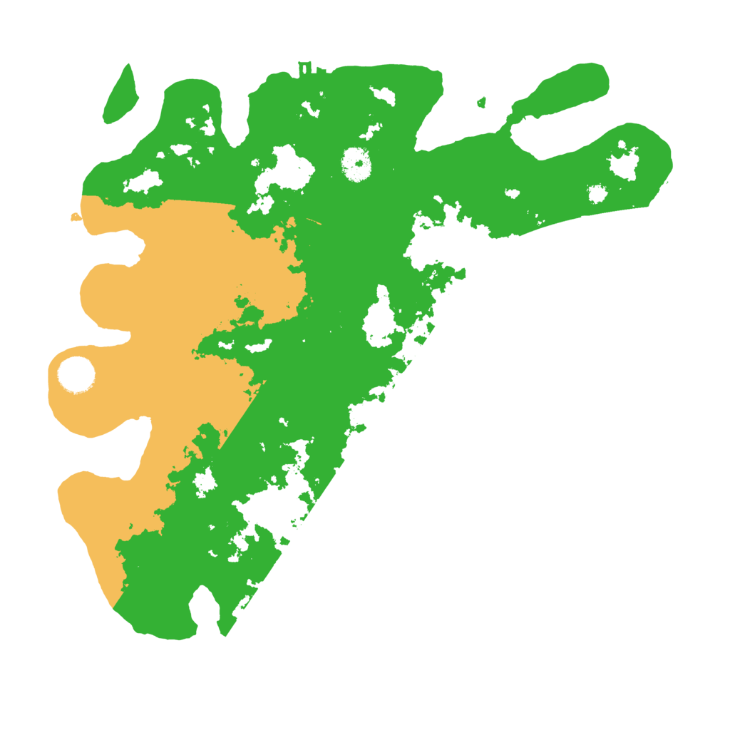 Biome Rust Map: Procedural Map, Size: 3500, Seed: 348819410