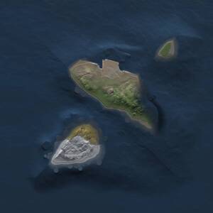 Thumbnail Rust Map: Procedural Map, Size: 1500, Seed: 6738, 1 Monuments