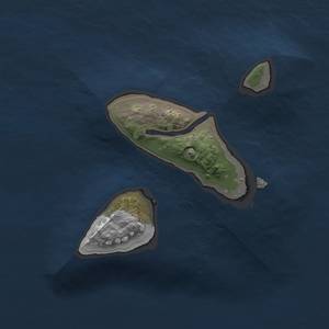 Thumbnail Rust Map: Procedural Map, Size: 1500, Seed: 6738, 2 Monuments