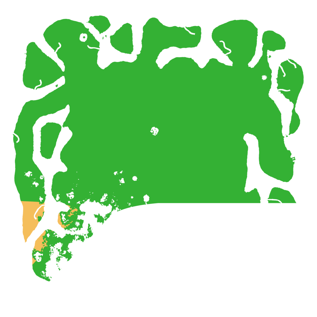 Biome Rust Map: Procedural Map, Size: 6000, Seed: 50549