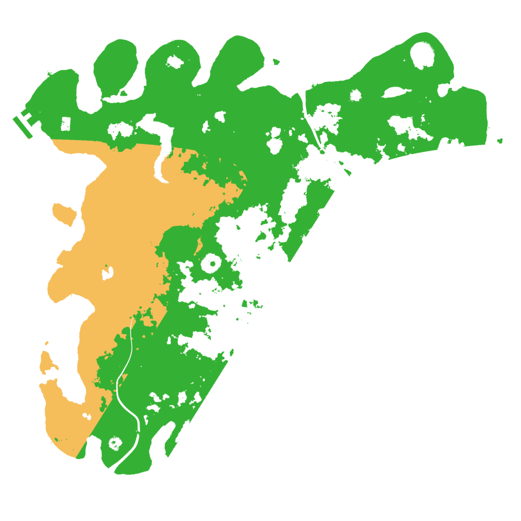 Biome Rust Map: Procedural Map, Size: 4000, Seed: 2128795365