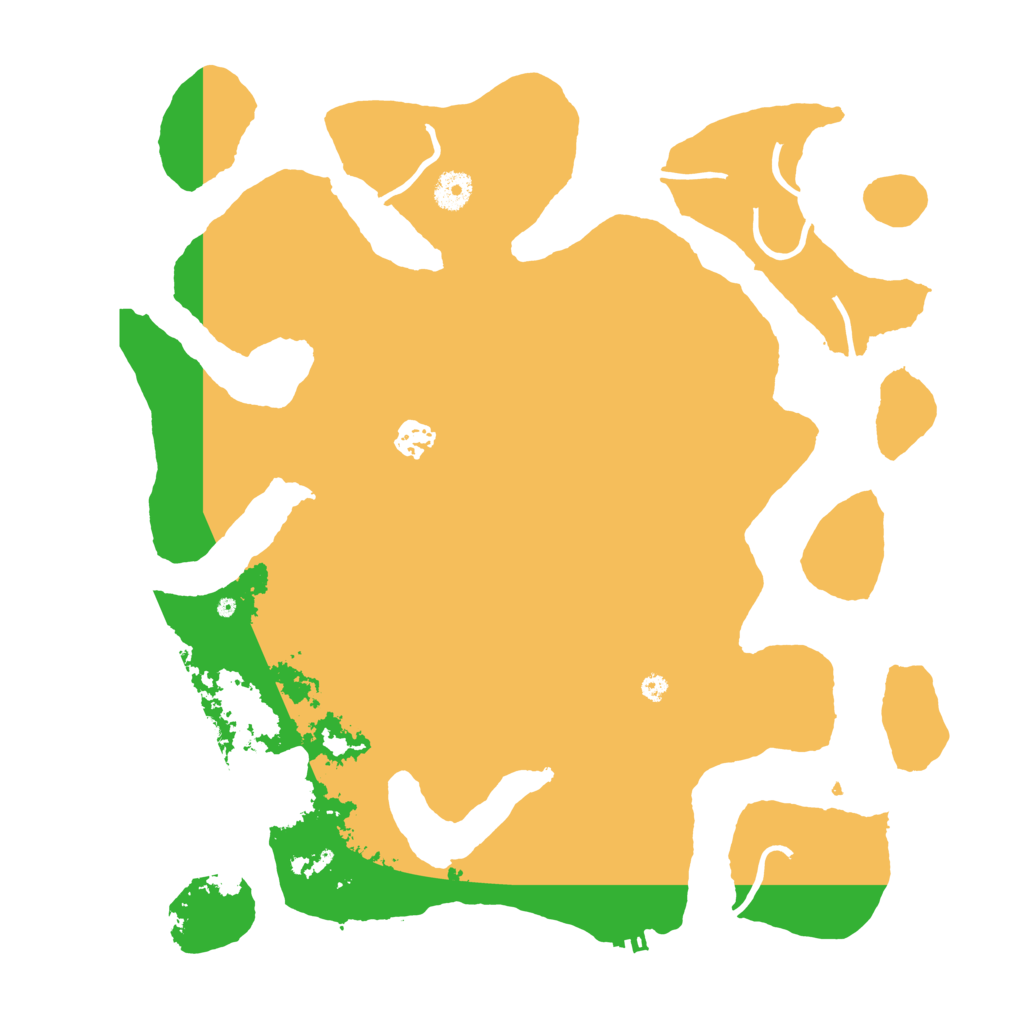 Biome Rust Map: Procedural Map, Size: 4000, Seed: 19660606