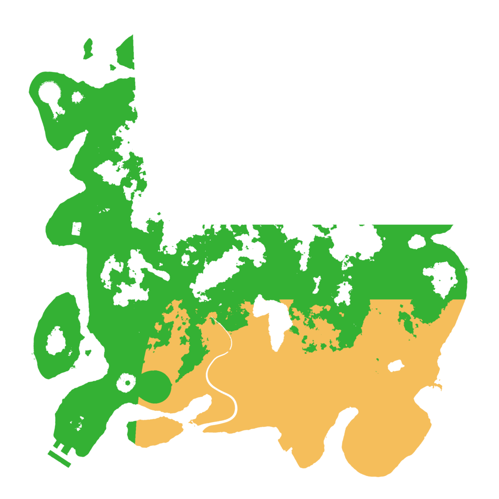 Biome Rust Map: Procedural Map, Size: 4000, Seed: 3877132