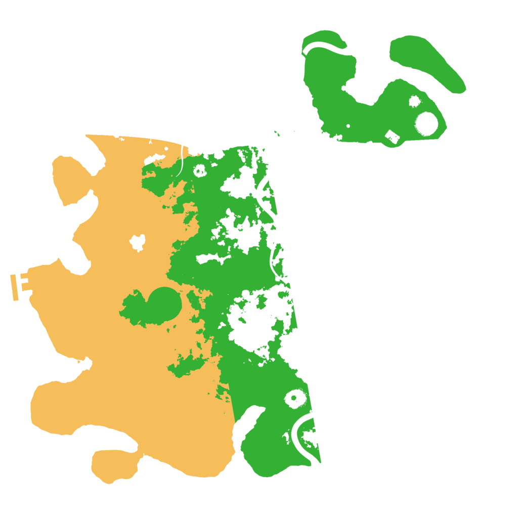 Biome Rust Map: Procedural Map, Size: 4000, Seed: 85608794