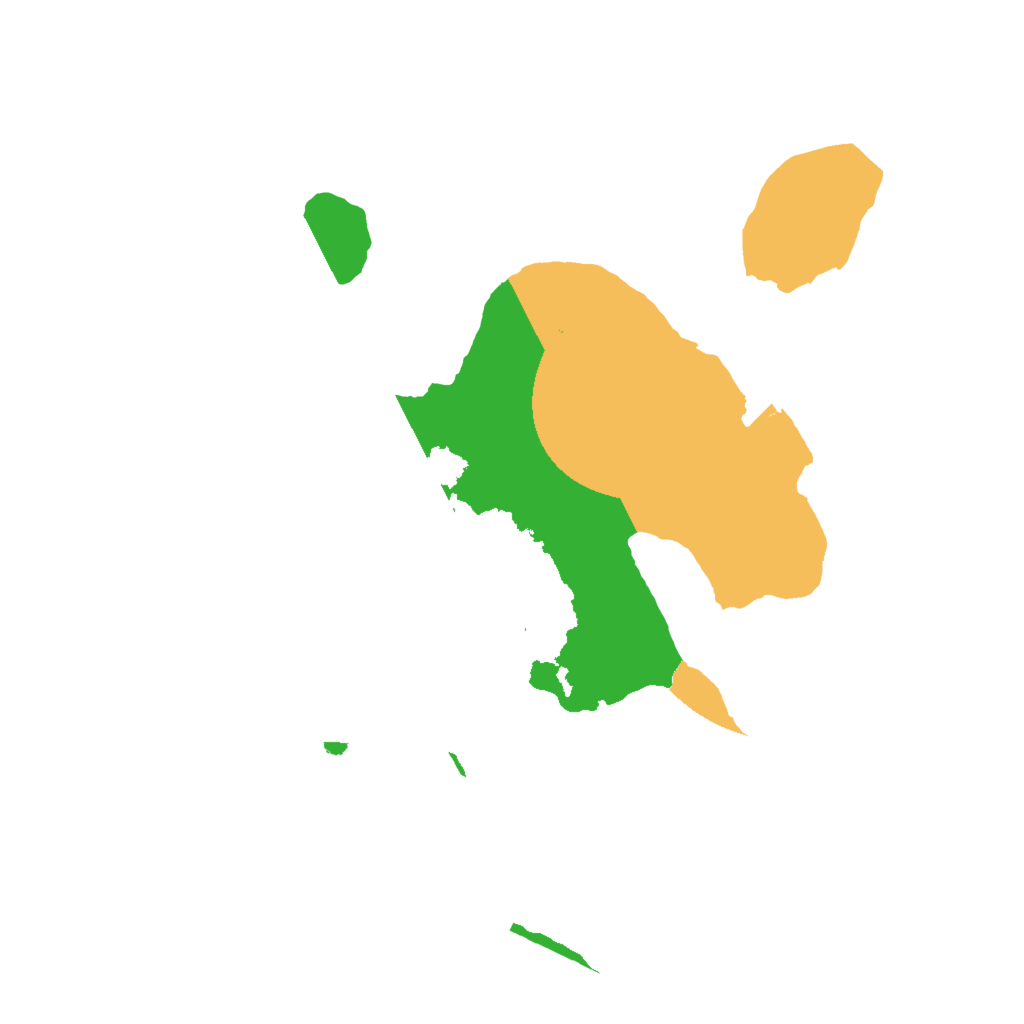 Biome Rust Map: Procedural Map, Size: 1700, Seed: 2142365