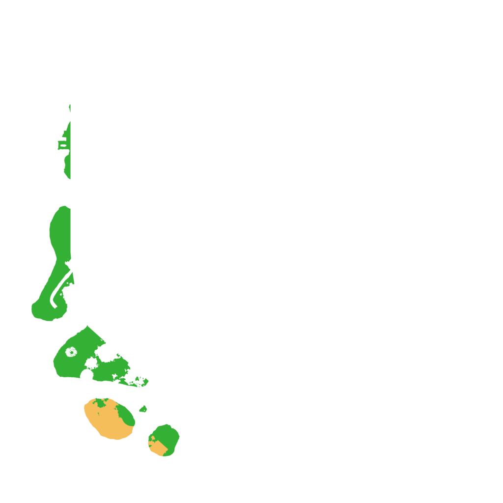 Biome Rust Map: Procedural Map, Size: 3500, Seed: 22514