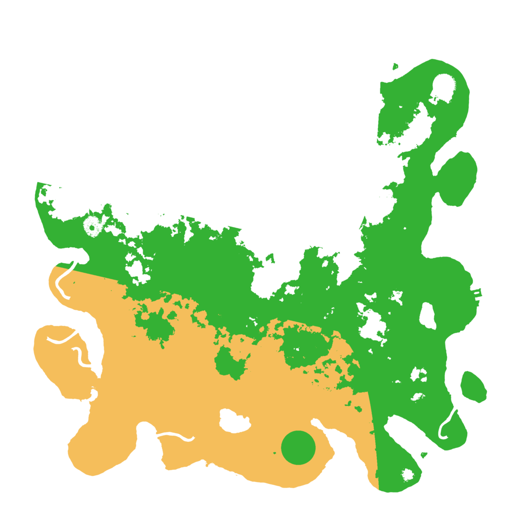 Biome Rust Map: Procedural Map, Size: 4000, Seed: 710343287