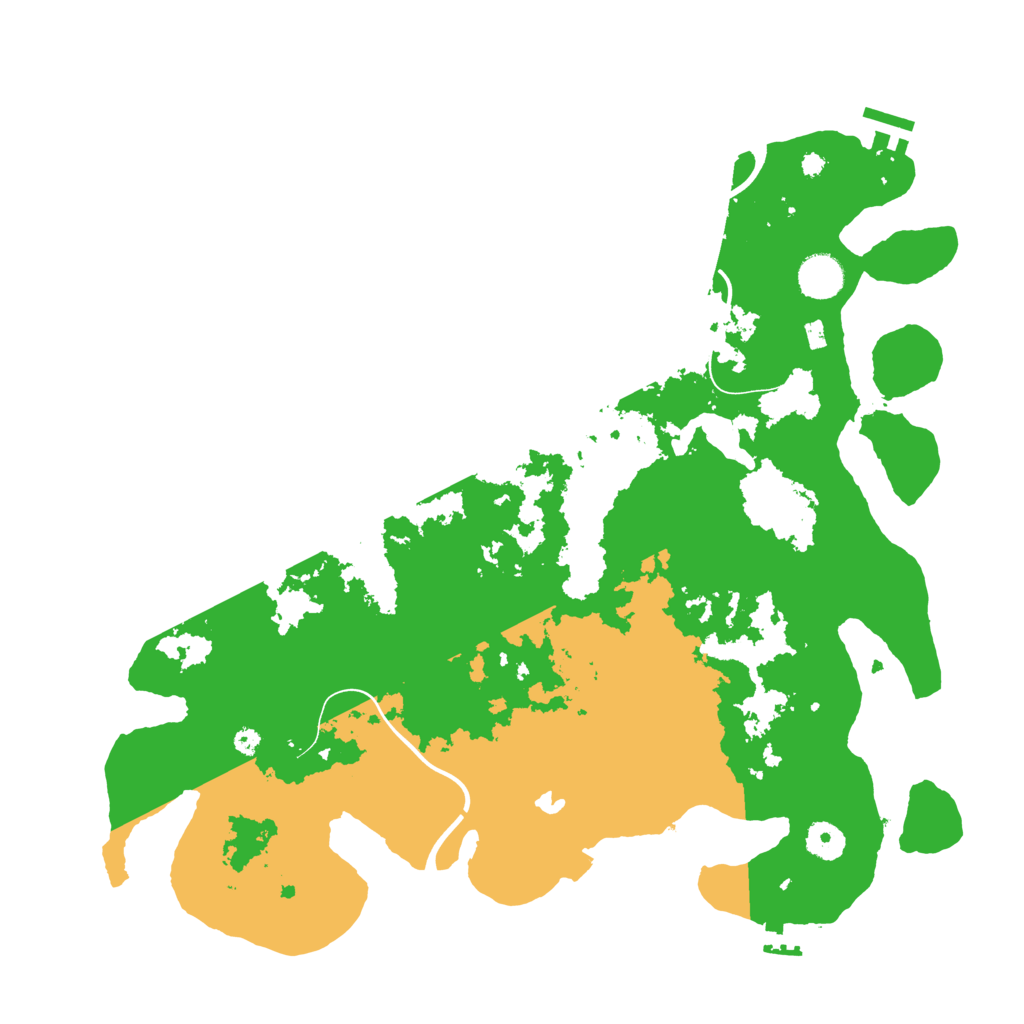 Biome Rust Map: Procedural Map, Size: 4000, Seed: 2083274117