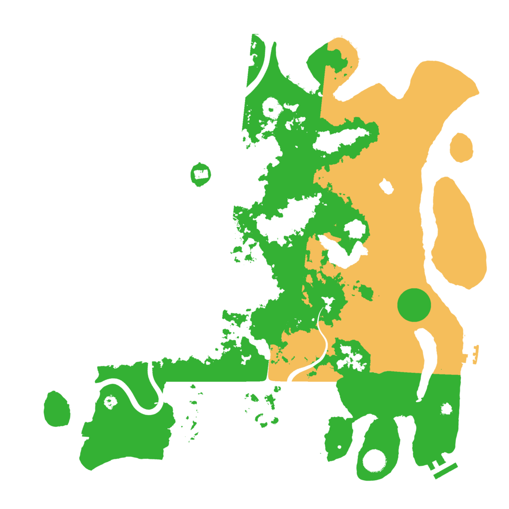 Biome Rust Map: Procedural Map, Size: 4000, Seed: 1237498