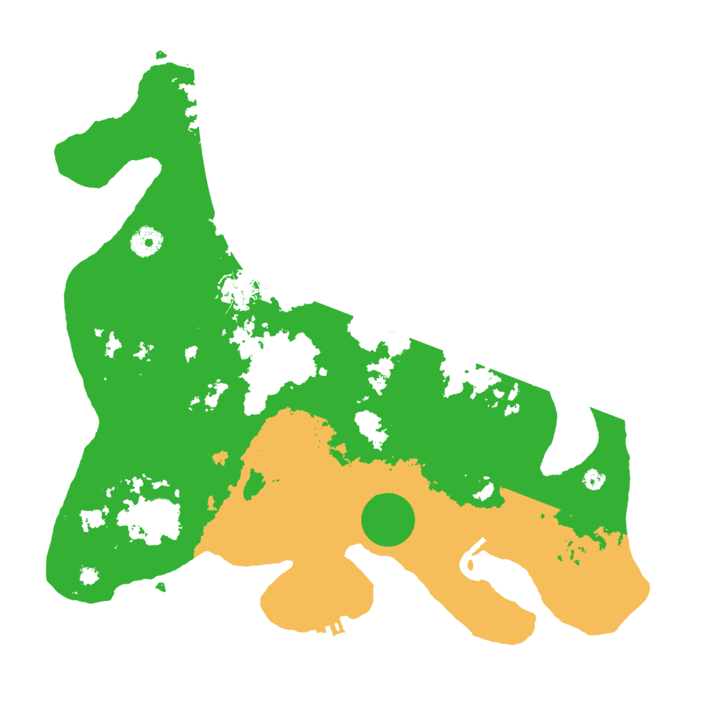 Biome Rust Map: Procedural Map, Size: 3500, Seed: 1669610921