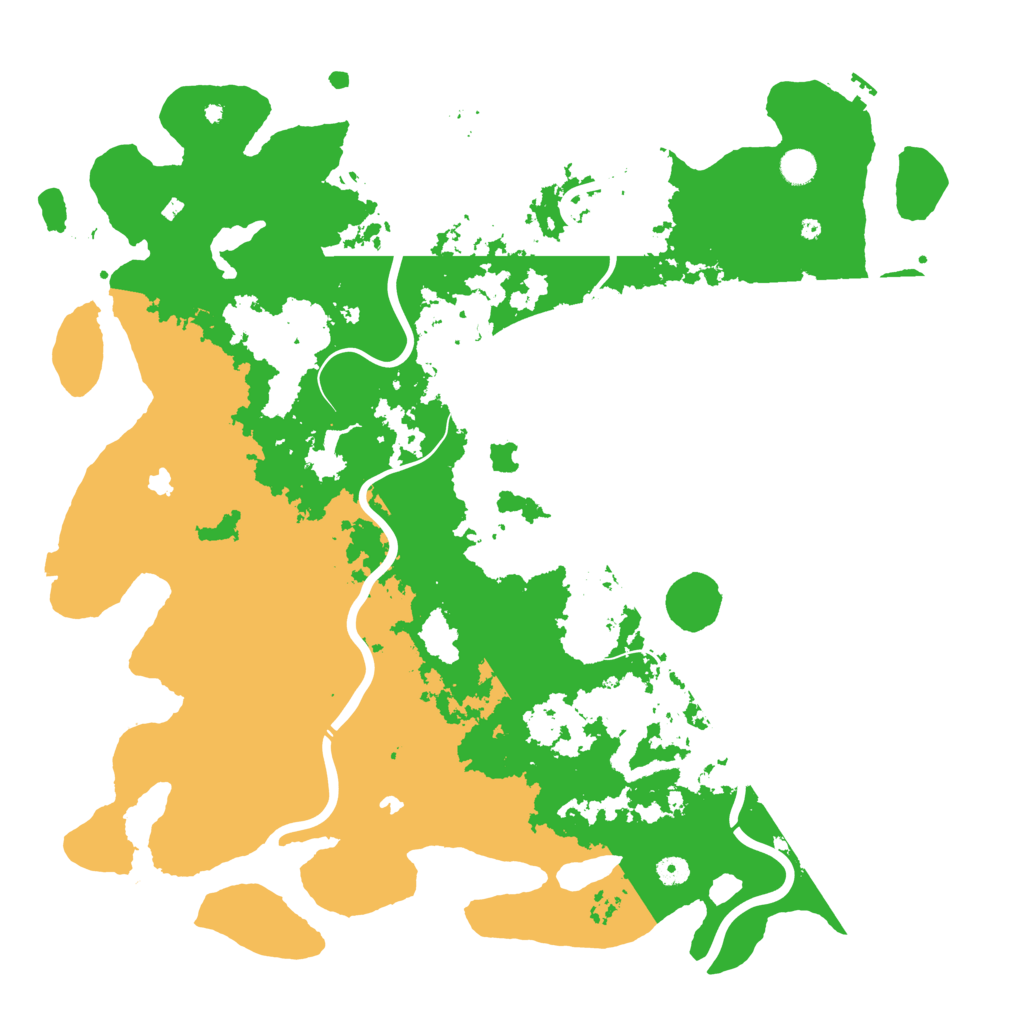 Biome Rust Map: Procedural Map, Size: 5000, Seed: 87658212
