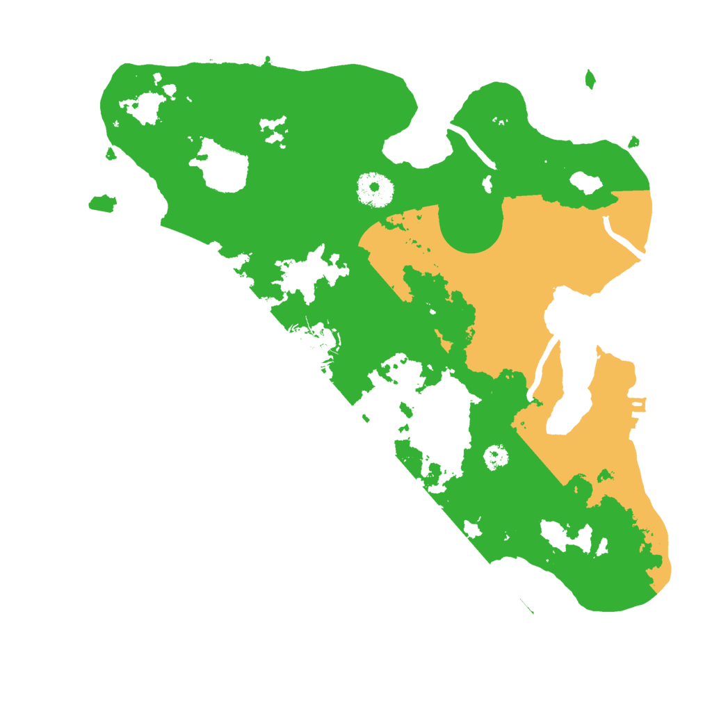 Biome Rust Map: Procedural Map, Size: 3000, Seed: 155684030